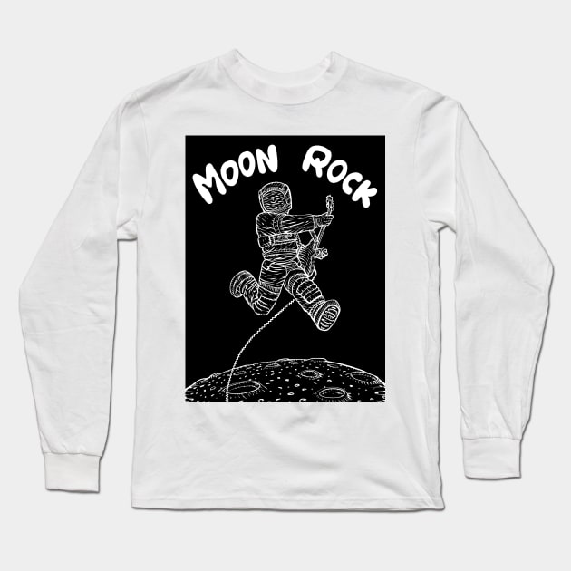 MOON ROCK Long Sleeve T-Shirt by lautir